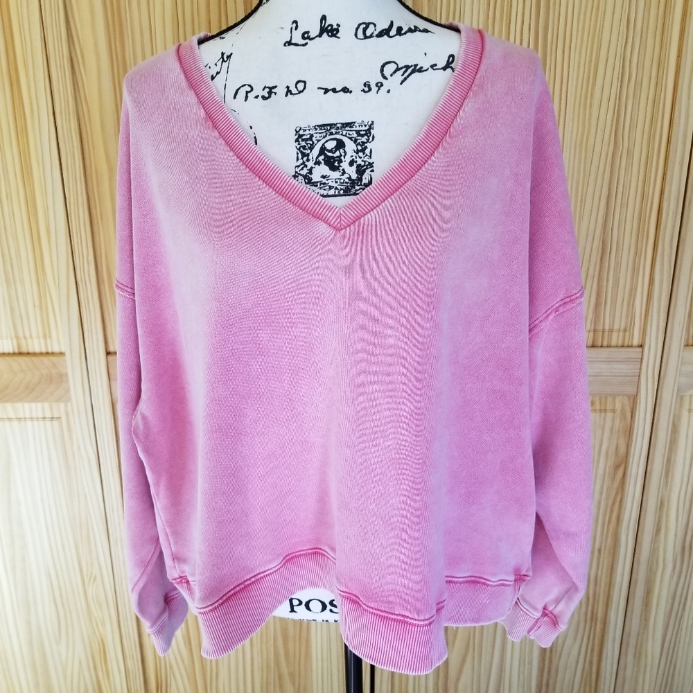 Women's American Eagle Oversized Cropped Sweatshirt